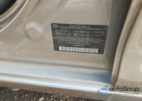 2014 Hyundai Elantra Se из США, поврежденный, VIN 5NPDH4AE8EH479452